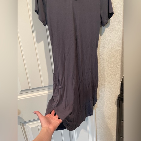 Unbranded T-Shirt Dress, Gray, Size XS - Picture 2 of 9